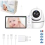 Видеоняня Baby Monitor YE18 5"