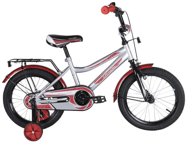 Велосипед TechTeam Canyon 16" 2022 Grey/Red