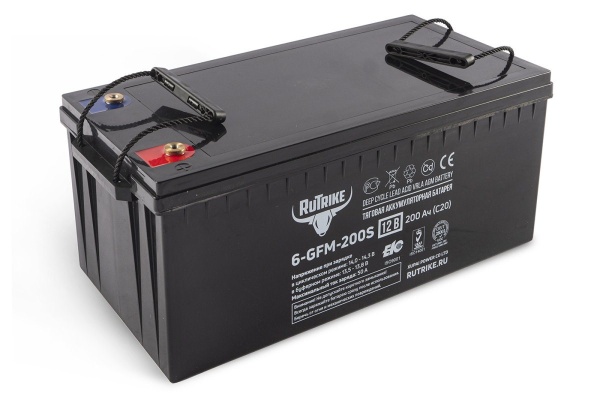 Аккумуляторная батарея Rutrike 6-GFM-200 (12V216A/H C20)