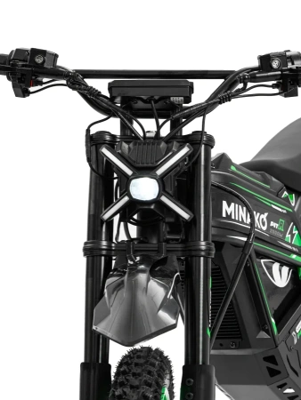 Электропитбайк Minako Pit R 60V 23Ah — Зелёный — фото 4.webp