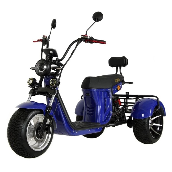 Электротрицикл Ikingi M13 Pro Trike Синий