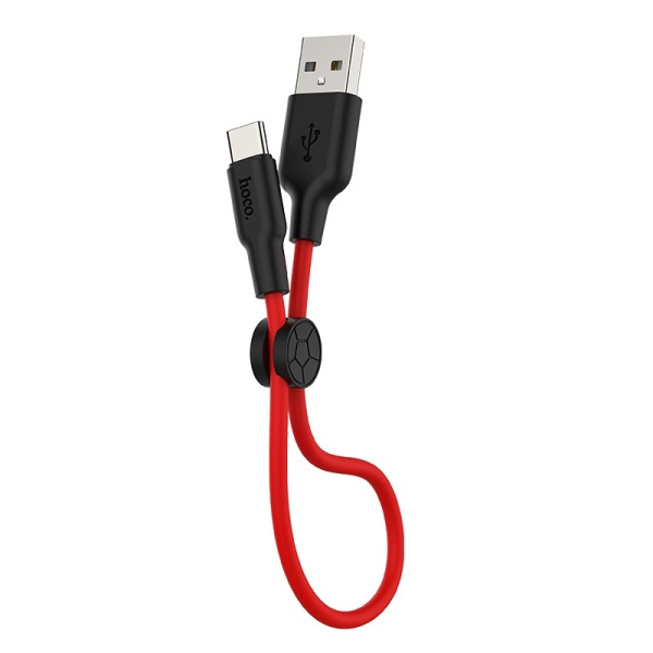 Кабель USB - Type-C HOCO X21+ 0.25m Red