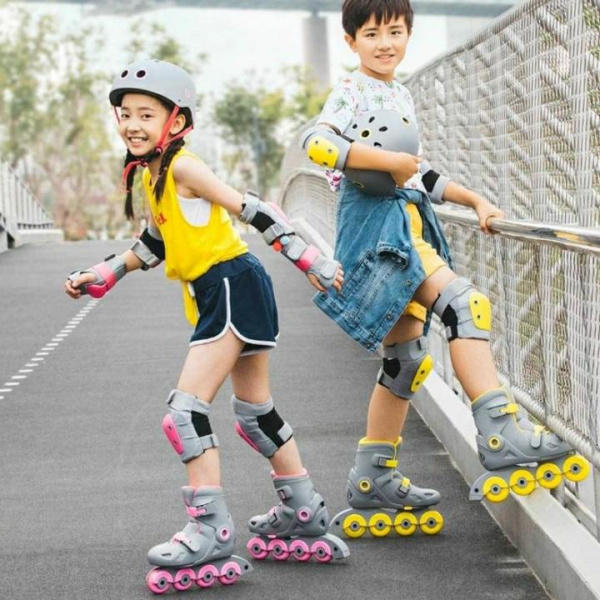 Детские роликовые коньки Xiaomi Smart Skates (XPXIE001) (желтый, S)