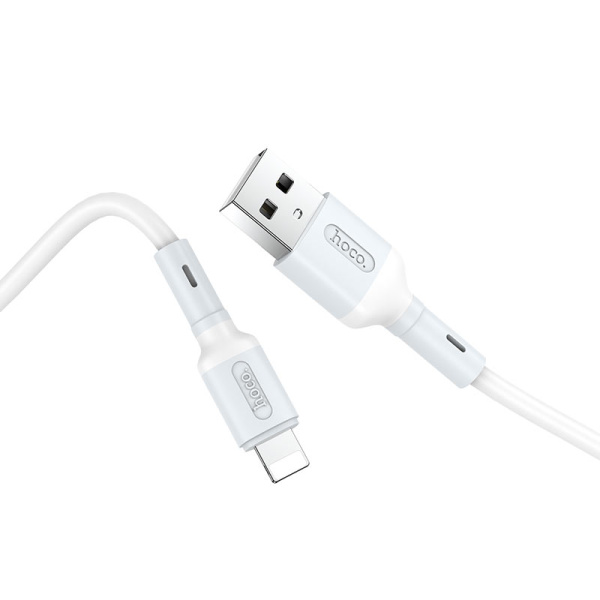 Кабель USB Hoco X65 Lightning 2.4a 1m белый