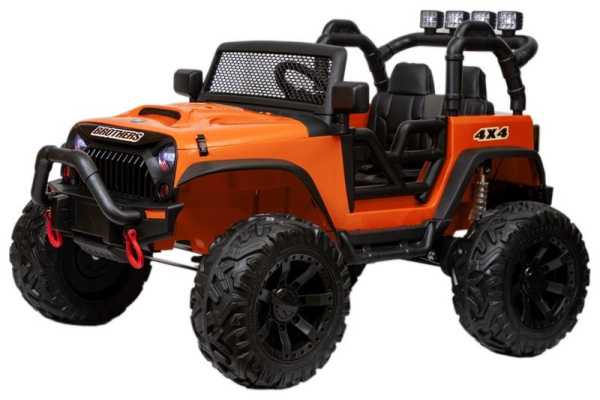 Детский электромобиль Jeep JC 666 4х4 Оранжевый