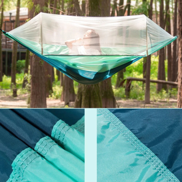 Антимоскитный гамак Xiaomi Outdoor Anti-mosquito Hammock Single Blue