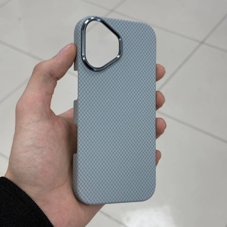 Чехол Mobikas Armor Grid Kevlar IPhone 17 Light Gray