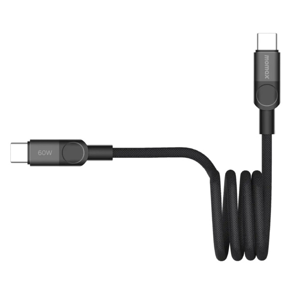 Кабель магнитный Momax Mag. Link Magnetic 60W Type-C 1m Black