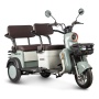 Электротрицикл Rutrike Gelbert Beta 48V/60V 800Вт (Зелено-белый-3030)