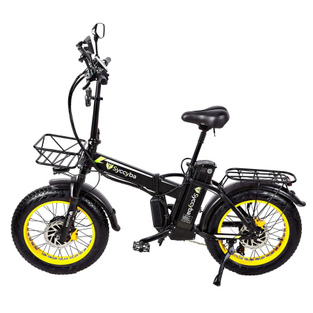Электровелосипед Syccyba F10 Dual Yellow