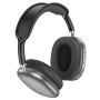 Беспроводные наушники накладные Borofone BO22 Plus Elegant, Bluetooth, 800 мАч, серый металлик