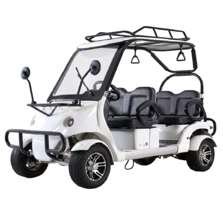 Гольфкар GreenCamel A40 (4 seats 2500W 225/40-10' литые) Белый