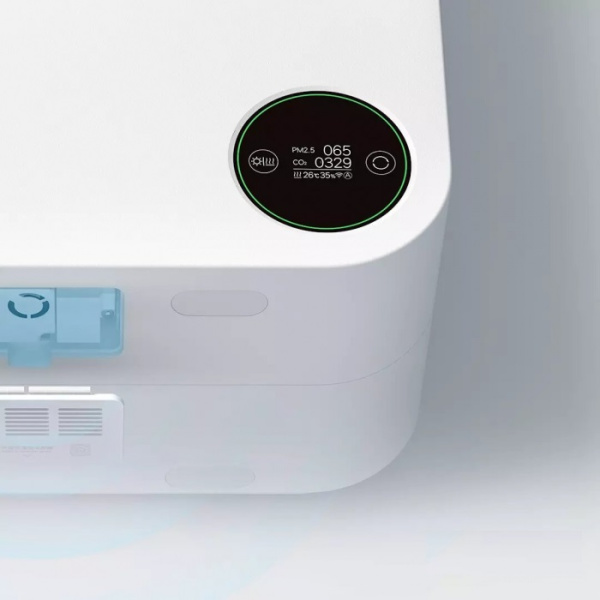 Приточный очиститель воздуха с подогревом (бризер) Xiaomi SmartMi Fresh Air System Wall Mounted Heat Version белый XFXTDFR02ZM