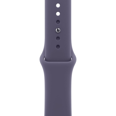 Apple Watch Series 11 GPS 42mm Silver Aluminium Case with Purple Fog Sport Band - M/L
