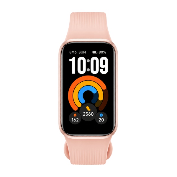 Xiaomi Smart Band 11 Active Pomelo Pink — вид под углом