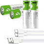 Аккумуляторные батареи AA 2 шт. Smartoools type-c