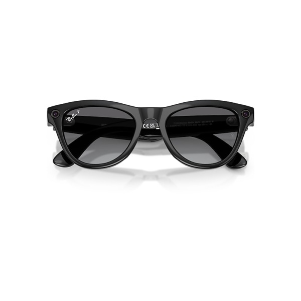 Умные очки Ray-Ban Meta Skyler Gen 2 RW4014 Shiny Black / Polar Gradient Graphite — размер S52 M/L