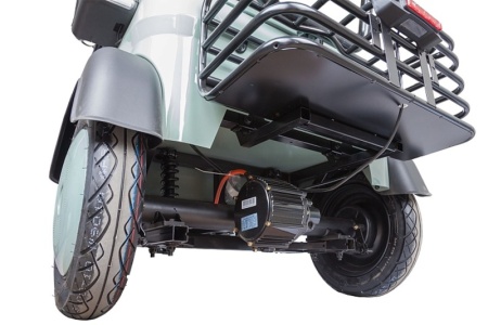 Электротрицикл Rutrike Gelbert Beta 48V/60V 800Вт (Черный-3028)