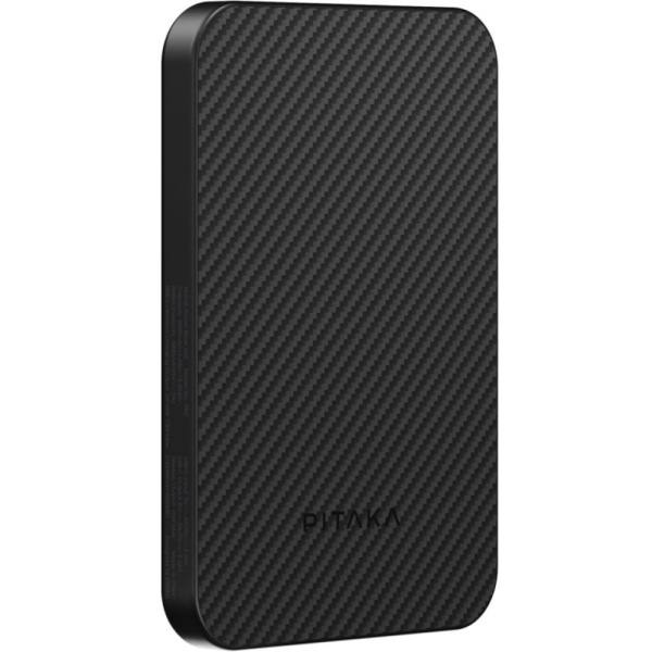 Внешний аккумулятор PITAKA Power Bank Qi2 Black/Grey