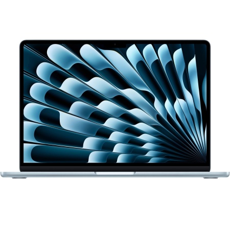Apple MacBook Air 13" (M4 10C CPU, 8C GPU, 2025) 16 Гб, SSD 256 Гб Sky Blue, «голубое небо» (MC6T4)