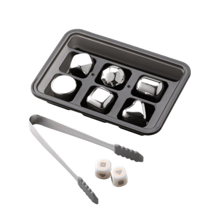 Стальные кубики (6 шт) для охлаждения виски и других напитков Xiaomi Circle Joy Ice Cubes (CJ-BK02)