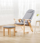 Массажное кресло + табурет Momoda Moshu Chair (серый) (SX520)