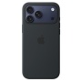 Чехол Silicone Case MagSafe совместим с ремешком через плечо 17 Pro Max Black