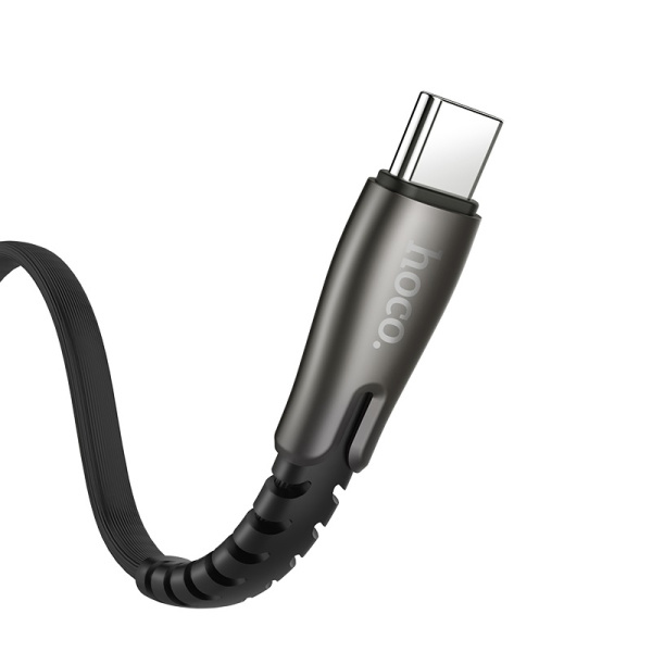 Кабель USB HOCO U58 Core USB - Type-C 2.4А 1.2 м Черный