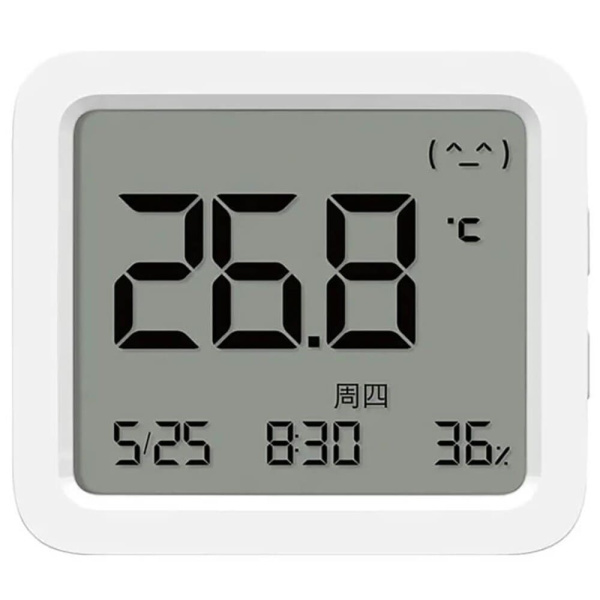 Метеостанция Xiaomi Mijia Smart Thermometer and Hygrometer 3 (MJWSD05MMC) EU