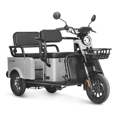Электротрицикл Wanshida LC-F150 60V 1000Вт (Серый-3079)