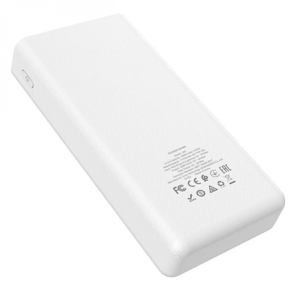 Портативный аккумулятор Hoco 30000mAh J65 White