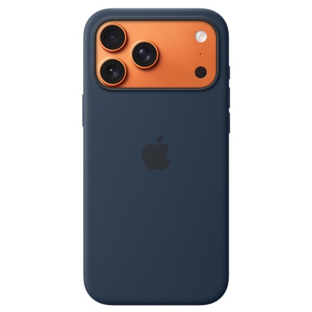 Чехол Silicone Case MagSafe 17 Pro Max Midnight