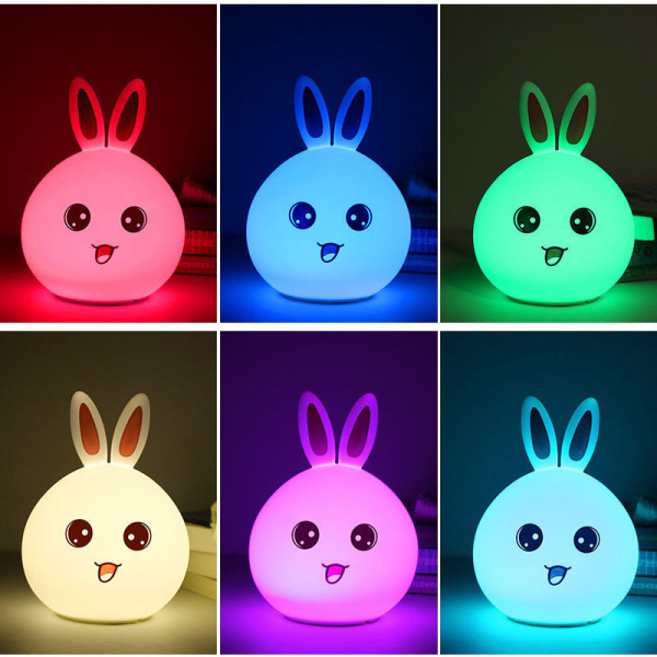 Лампа ночник Rabbit Silicone Lamp