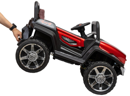 Детский электромобиль Багги Unimog Small 4x4 YKH5983 Красный краска