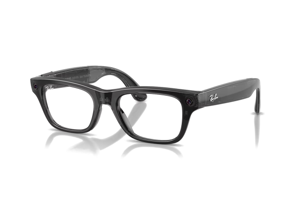 Умные очки Ray-Ban Meta Blayzer Optics Gen 2 RW7001 Transparent Black S54