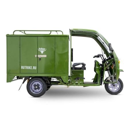 Грузовой электротрицикл Rutrike КАРГО 1500 60V1000W (Черный матовый-2901)
