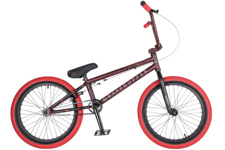 Велосипед TechTeam BMX TT Grasshopper 20"х20.5" 2020 Красный