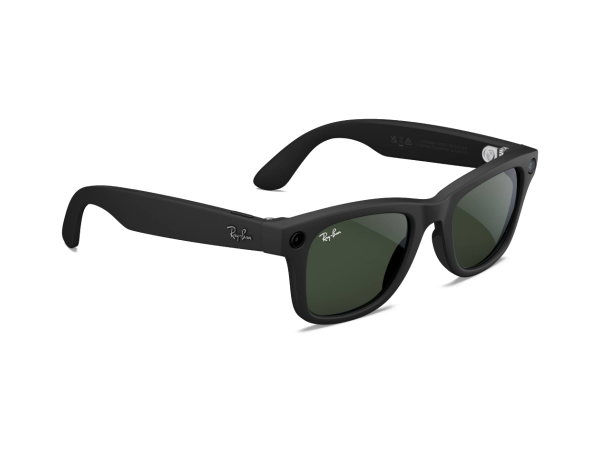 Умные очки Ray-Ban Meta Wayfarer Gen 1 RW4006 Matte Black / Transitions Graphite Green — размер M