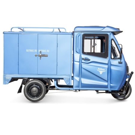 Грузовой электротрицикл Rutrike КАРГО Кабина Дуал обогрев 1500 60V1000W (Черный-2858)