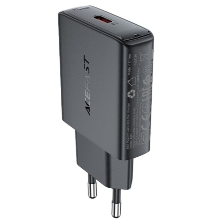 Сетевое зарядное устройство AceFast A65 20W Black