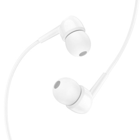 Проводные наушники Hoco M99 Celestial, Jack 3.5mm, 1.2 м, белый