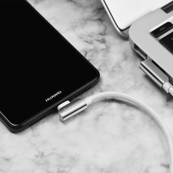 Кабель Hoco 1,2 м U42 (USB - Type-C) White