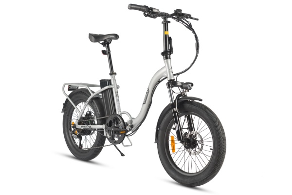 Электровелосипед Eltreco Flex 3.0 (Cеребристый матовый-3153)