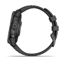 Умные часы Garmin Fenix 7 Pro Sapphire Solar 47 мм, Carbon Grey DLC, чёрный ремешок (010-02777-11)