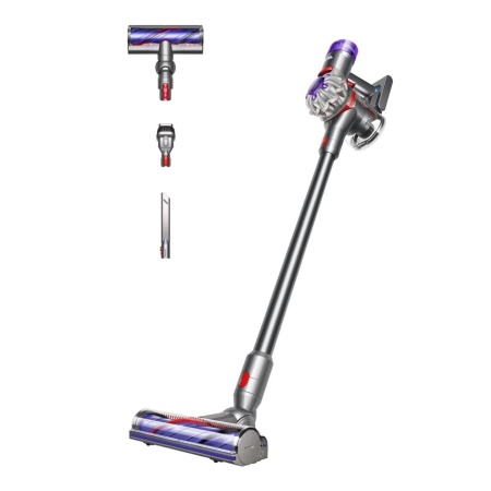 Вертикальный беспроводной пылесос Dyson V8 Absolute (SV25) (Silver/Nickel)