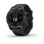 Умные часы Garmin Fenix 7 Pro Sapphire Solar 47 мм, Carbon Grey DLC, чёрный ремешок (010-02777-11)