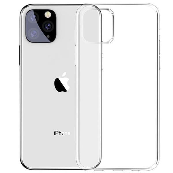 Силиконовый чехол Hoco Creative Mobile Phone Case для iPhone 12 Pro Max (прозрачный)