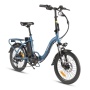 Электровелосипед Eltreco Flex UP (Синий матовый-3150)