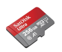 Карта памяти SanDisk Ultra microSDXC Class 10 UHS-I 100MB/s 256GB