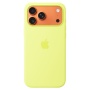Чехол Silicone Case MagSafe 17 Pro Max Neon Yellow